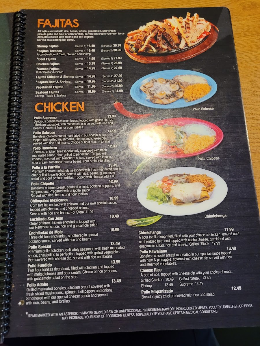 El Molcajete Mexican Restaurant Menu - Image 3