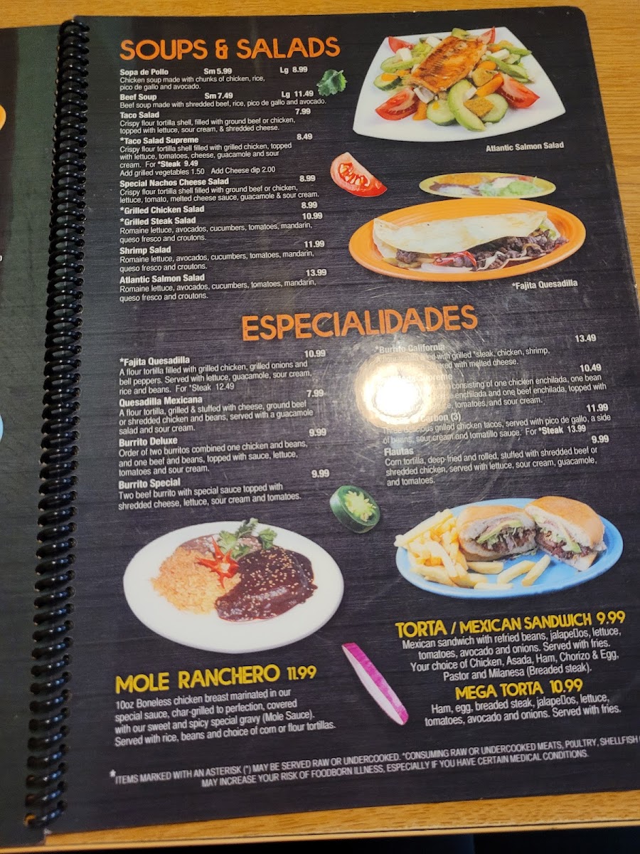 El Molcajete Mexican Restaurant Menu - Image 6
